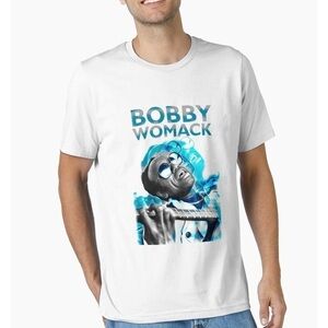 Bobby Womack Print White T-Shirt
